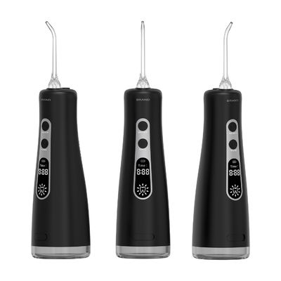 Oral Irrigator Dental Care 350ml Tank Rechargeable USB LED Display Electric Portable Water Flosser