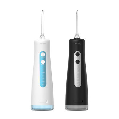 Rechargeable AOW07 Oral Water Flosser With 4 Nozzles 300ML Water Tank 1600 Times/Minute Pulsation