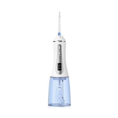 Electric Rechargeable Cordless Dental Water Flosser With Stainless Steel Pump