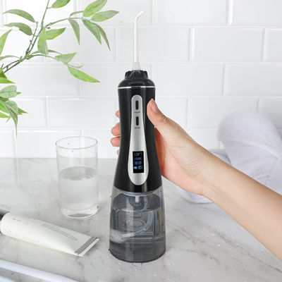 Cordless IPX7 Oral Water Flosser Portable Stainless Steel Pump Body