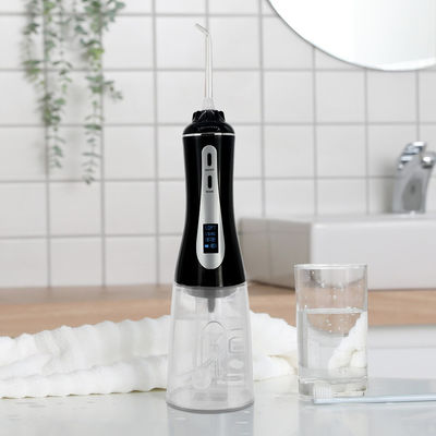 Battery Operated Cordless Water Flosser 350ml 5V For Tooth Washing