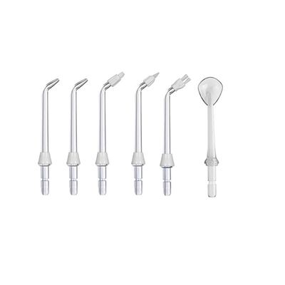 Portable Oral Water Flosser Accessories Jet Transparent ABS Material